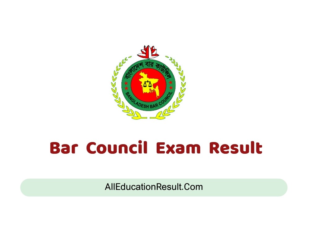 Bar Council Written Exam Result 2024 Bangladesh All Education Result