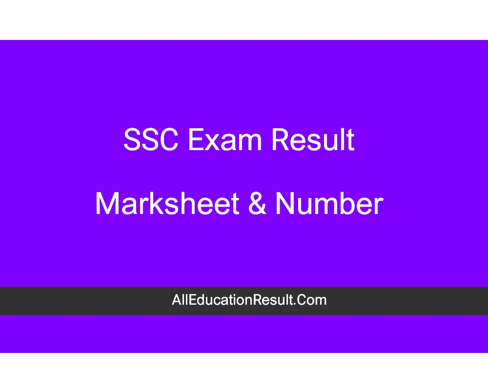 Ssc Result Marksheet With Number Of All Education Board All New Hot Sex Picture 7965